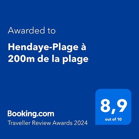 Hendaye-Plage A 200M De La Plage Daire Dış mekan fotoğraf